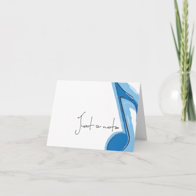 Cartes de notes musicales (Devant)