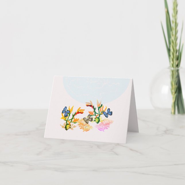 Cartes de notes : Paisible (Devant)