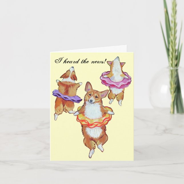 Cartes de notes Pembroke Welsh Corgi (Devant)