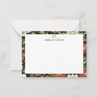 Cartes de notes personnalisées avec cadre fantaisi