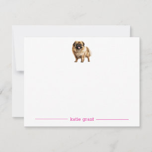 Cartes de notes personnalisées Pekingese
