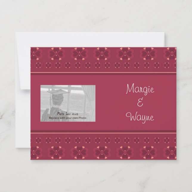 Cartes de notes photo avec enveloppes (Devant)