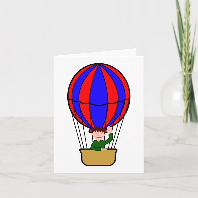 Cartes de notes pour ballon à air chaud (Créateur téléchargé)