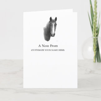 Cartes de notes pour chevaux