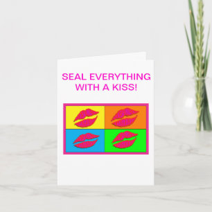 Cartes de notes pour la fumée de lèvres