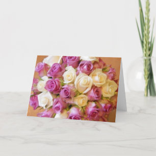 Cartes de notes rose