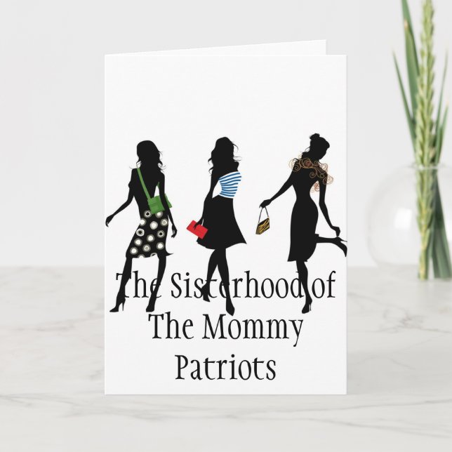 Cartes de notes sur la sisterhood (Devant)