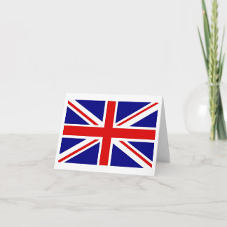 Cartes de notes Union Jack