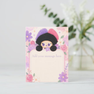 Cartes de notes vierges Bloom Kitty | Personnalisé
