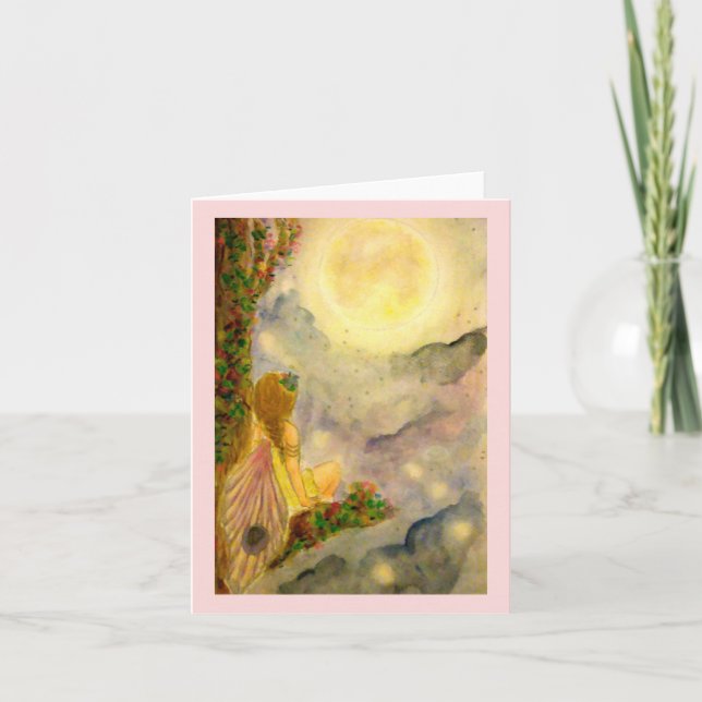 Cartes de notes vierges Fairy Midsummer (Devant)