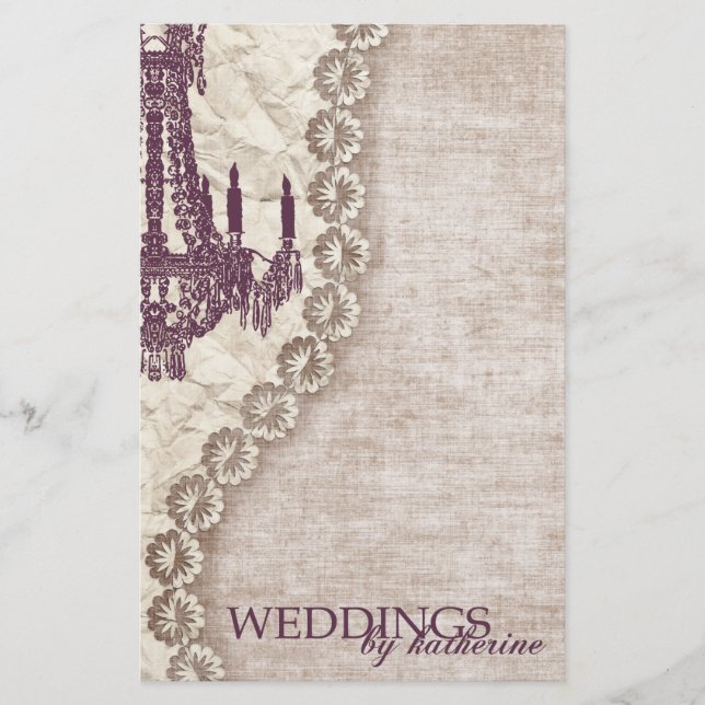 Cartes de notes vintage (Devant)