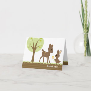 Cartes de notes Woodland