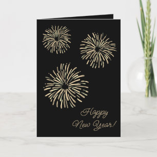 Cartes de Nouvel An pour Fireworks