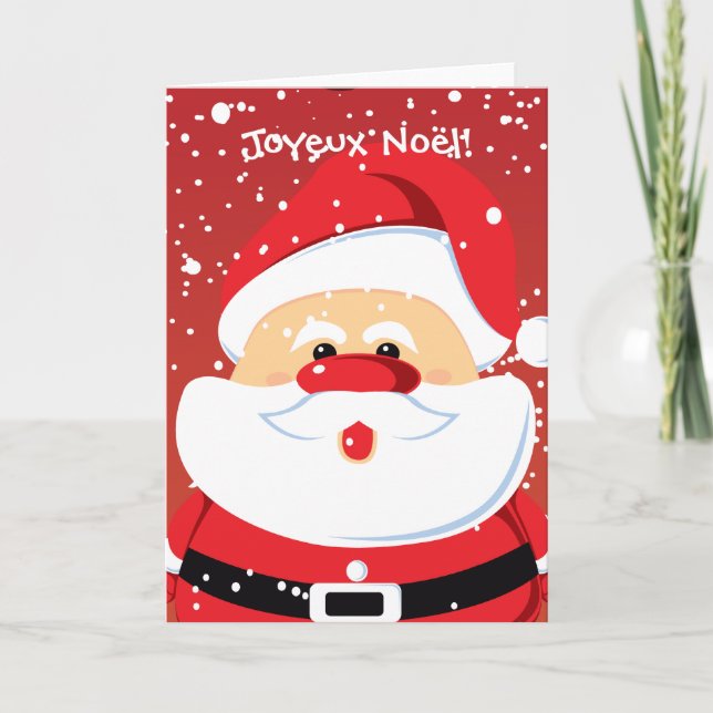 Cartes de Père Noël le père noël (Devant)