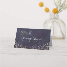 Cartes de place de la nuit de Glam en faux or part