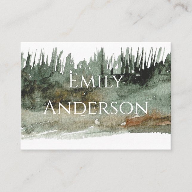 Cartes de place Mountain View (Devant)