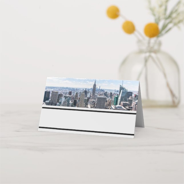 Cartes de place NYC Skyline Star (Devant)