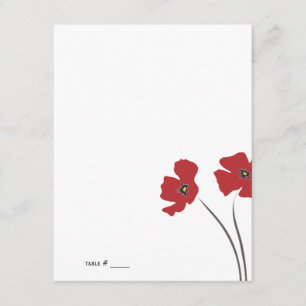 Cartes de Place Poppy { Vous Pliez }