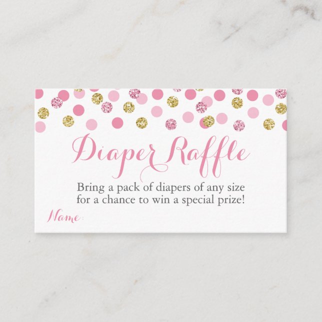 Cartes de plongée de Parties scintillant rose et o (Devant)