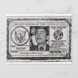 Cartes de poulets Hawk des États-Unis carte postal
