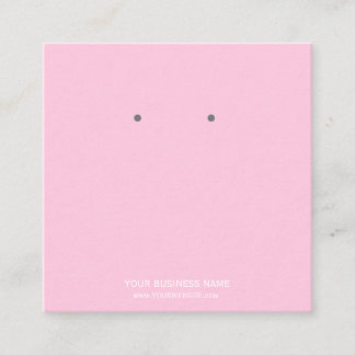 Cartes de Présentation de Boucles d'Oreilles de Bi