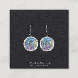 Cartes de Présentation de Boucles d'Oreilles de Bi
