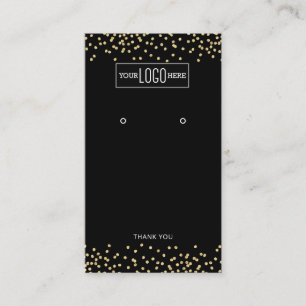 Cartes de Présentation de Boucles d'Oreilles – Log