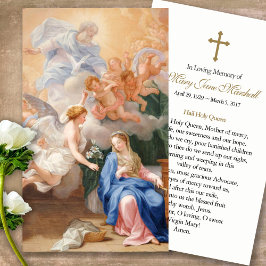 Cartes de prière | Annonciation