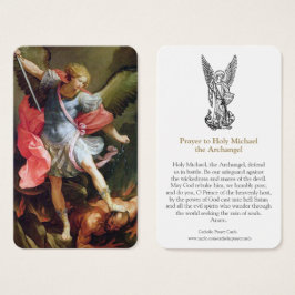 Cartes de prière | Archange Michael