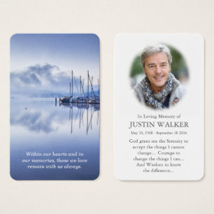 Cartes de prière   Eaux sereines