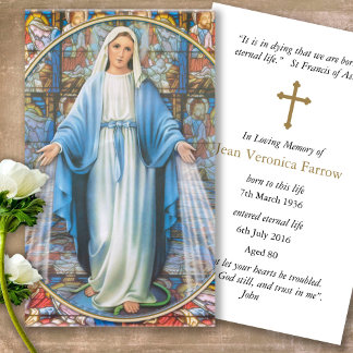 Cartes de prière | Hail Mary