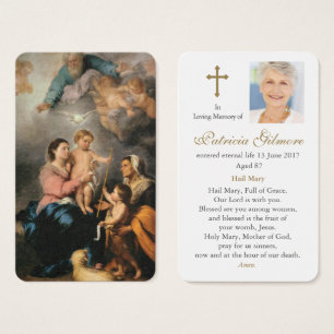 Cartes de prière   La Sainte Famille 1