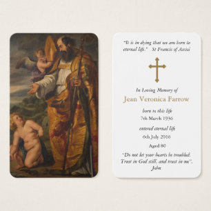 Cartes de prière St Augustine 6