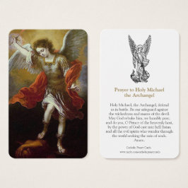 Cartes de prière | St. Michael 2