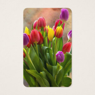 Cartes de prière Tulip Bouquet