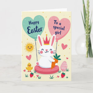 Cartes de printemps joyeuses avec ballons en forme