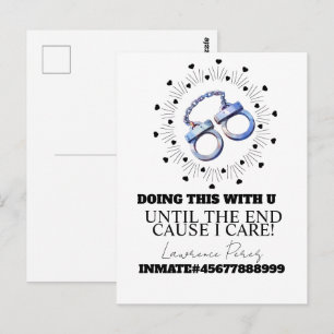 Cartes de prison à longue distance Faire du temps 