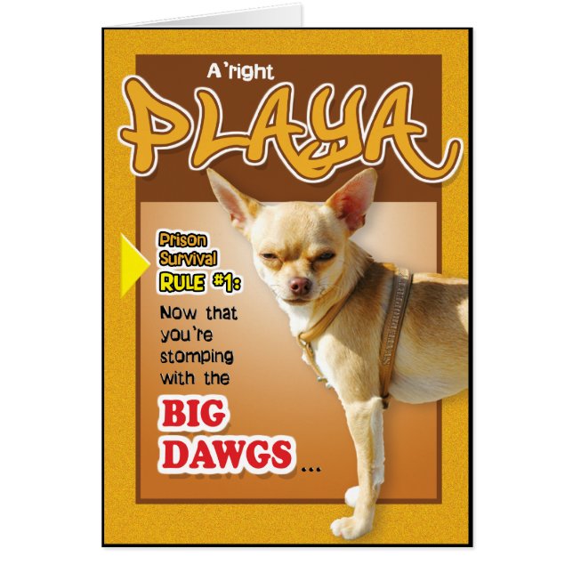 Cartes de prison - Dawg supérieur (Devant)