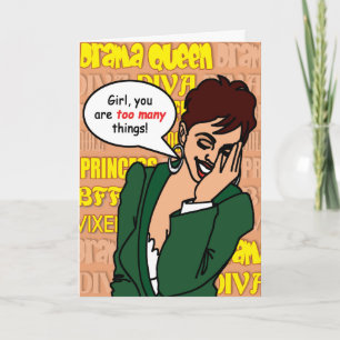 Cartes de prison - trop de choses