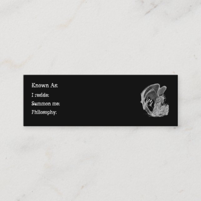 Cartes de profil de faucheuse (Devant)