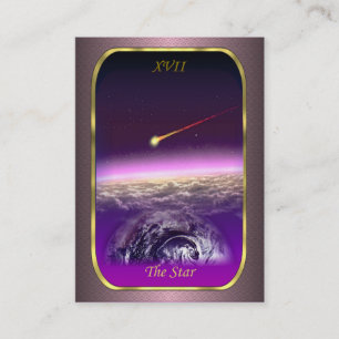 Cartes de profil de tarot - la carte d'étoile