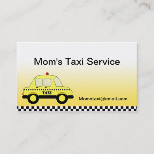Cartes de profil du taxi de la maman