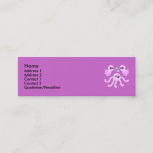 Cartes de profil octopus mignonnes