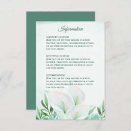 Cartes de réception de mariage avec monogramme et 