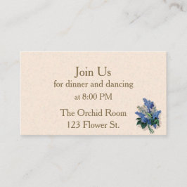 Cartes De Réception Lilacs vintages