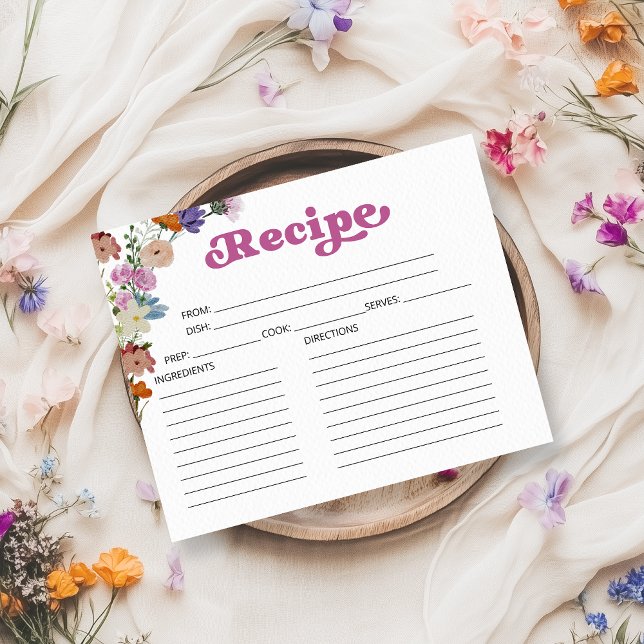 Cartes de recette de Fête des mariées de calligrap (Créateur téléchargé)