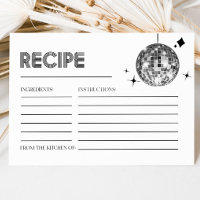 Cartes de recettes de Fête des mariées de boule Di