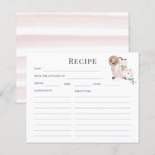Cartes de recettes de Fête des mariées de valise r