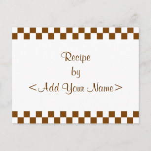 Cartes de recettes du tableau de bord