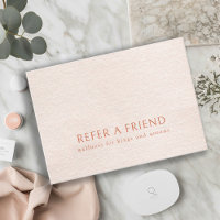 Cartes de référence minimalistes minimalistes simp